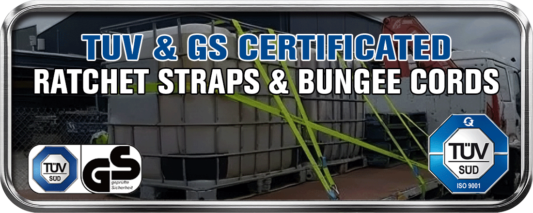 TUV GS সার্টিফিকেশন টাই ডাউন এবং বাঞ্জি কর্ড