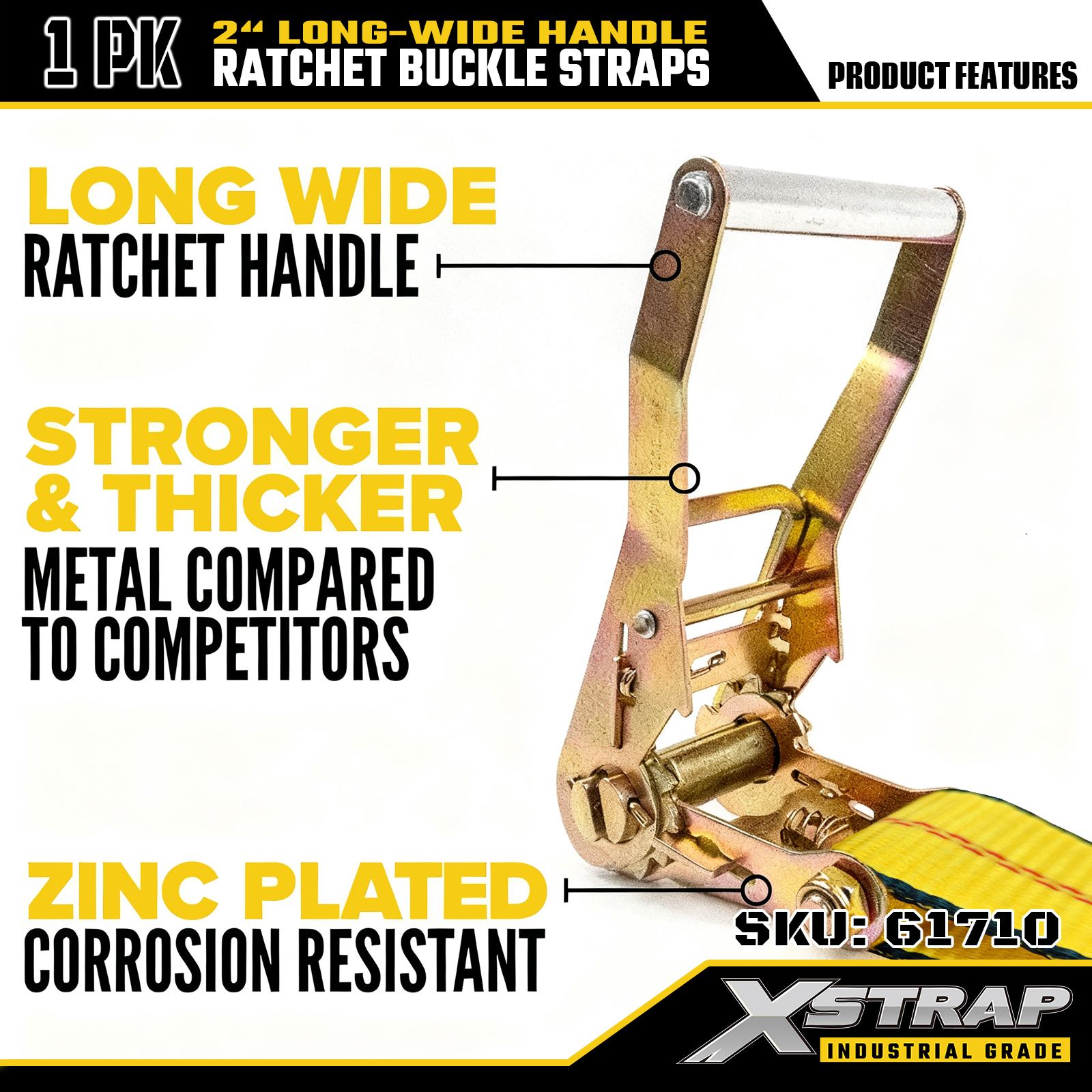 তারের হুক সহ Xstrap 61710 2